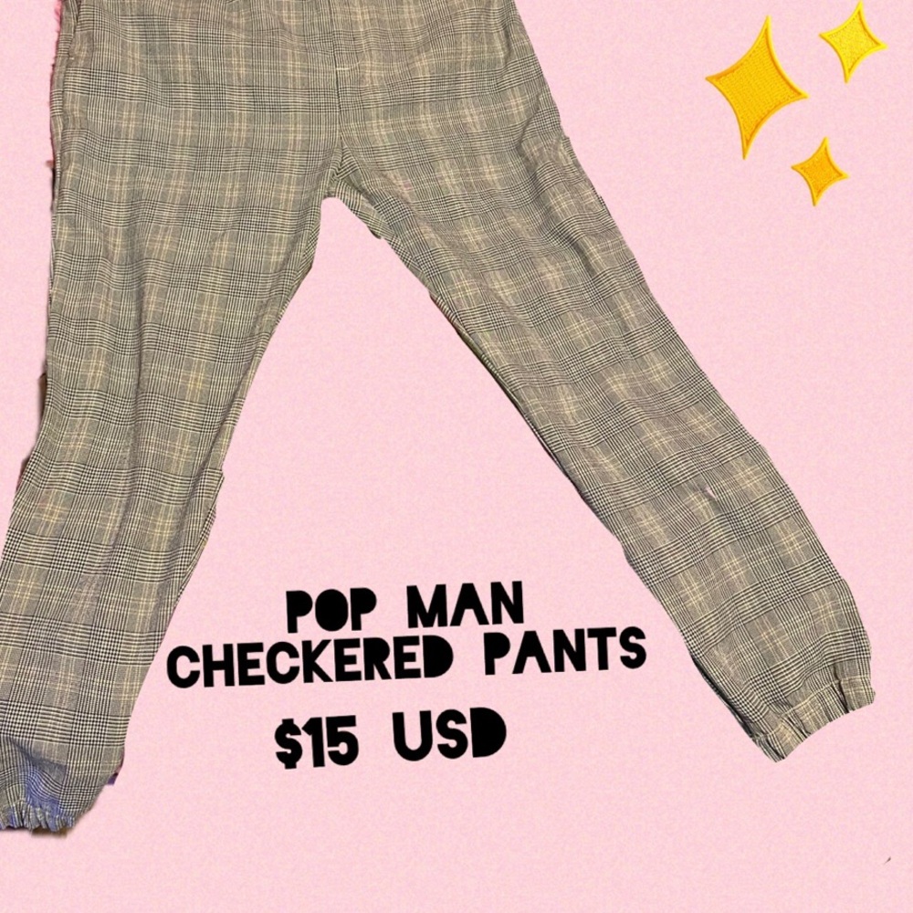Black and White Boot Cut Flare Pants